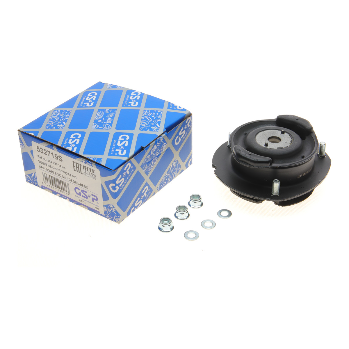 Подушка амортизатора (переднього) MB E-class (W124) 85-98 GSP