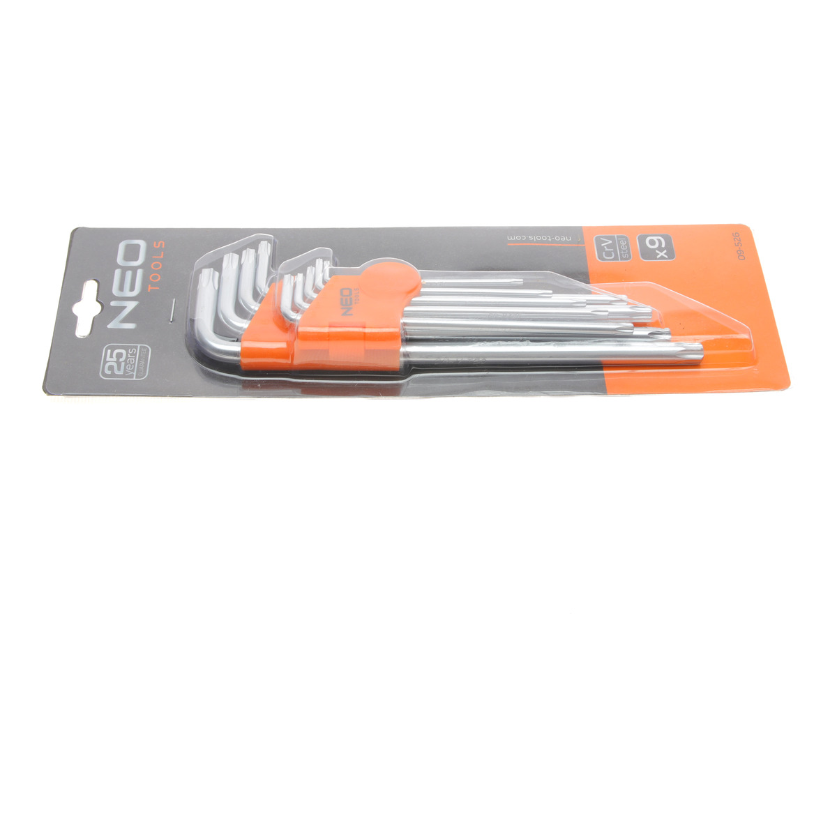 Набір ключів Г-под. Torx T10-T50 NEO Tools