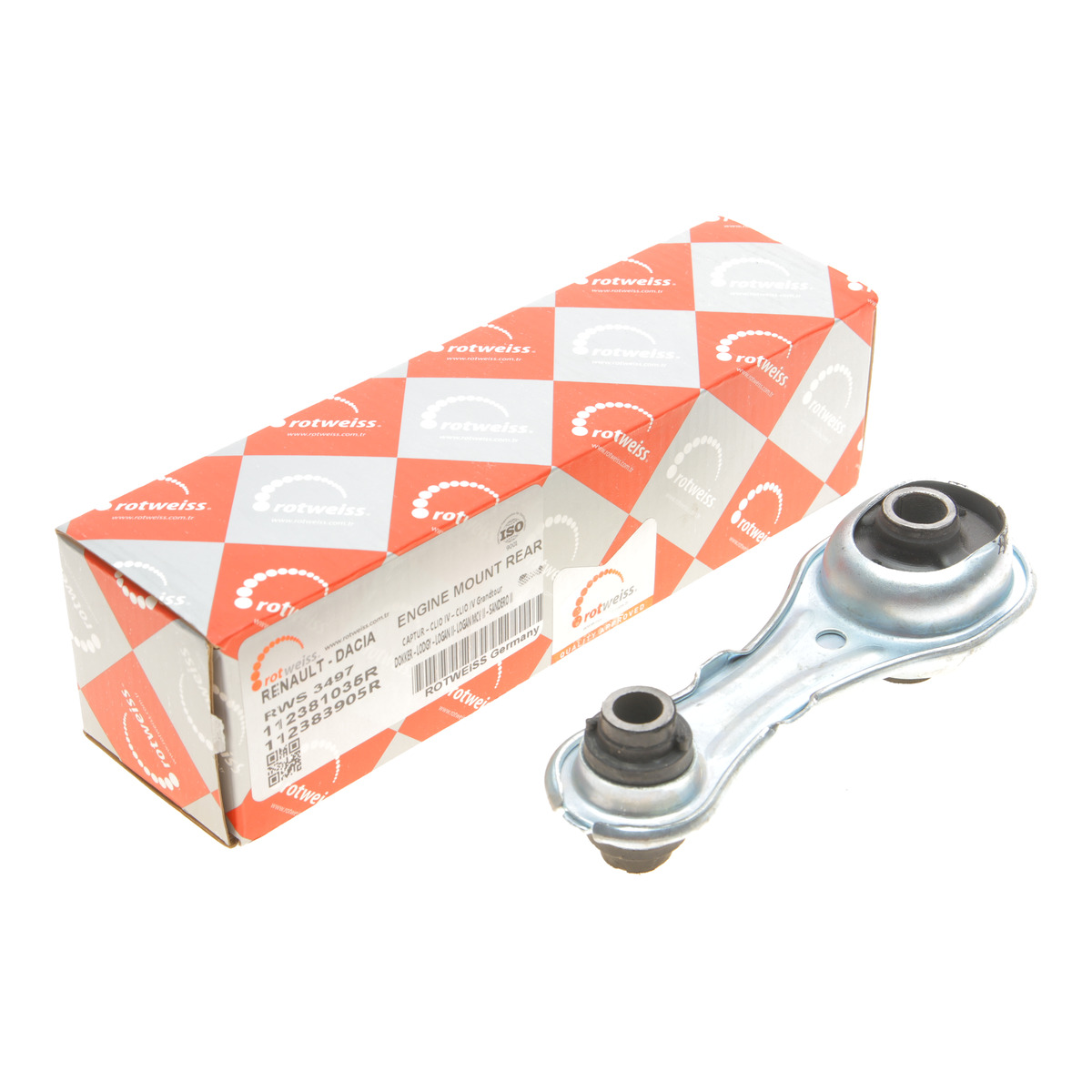 Подушка двигуна (задня) Renault Logan II/Dokker 0.9-1.6LPG 12- Rotweiss
