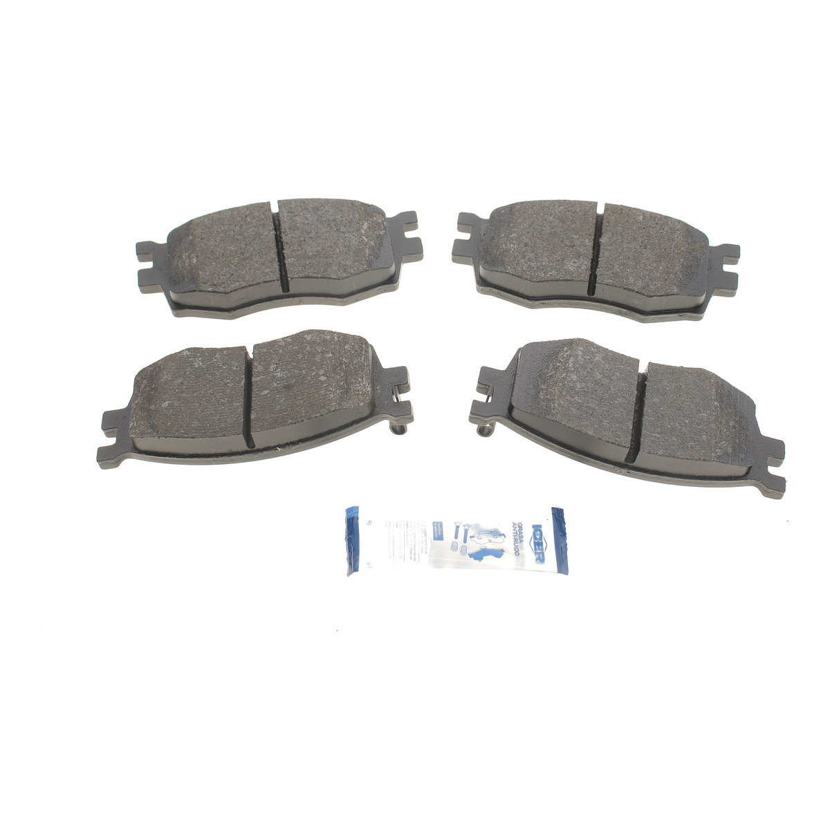 Колодки тормозные (передние) Kia Rio II 05-/Hyundai i20 08-15/Accent 05-10