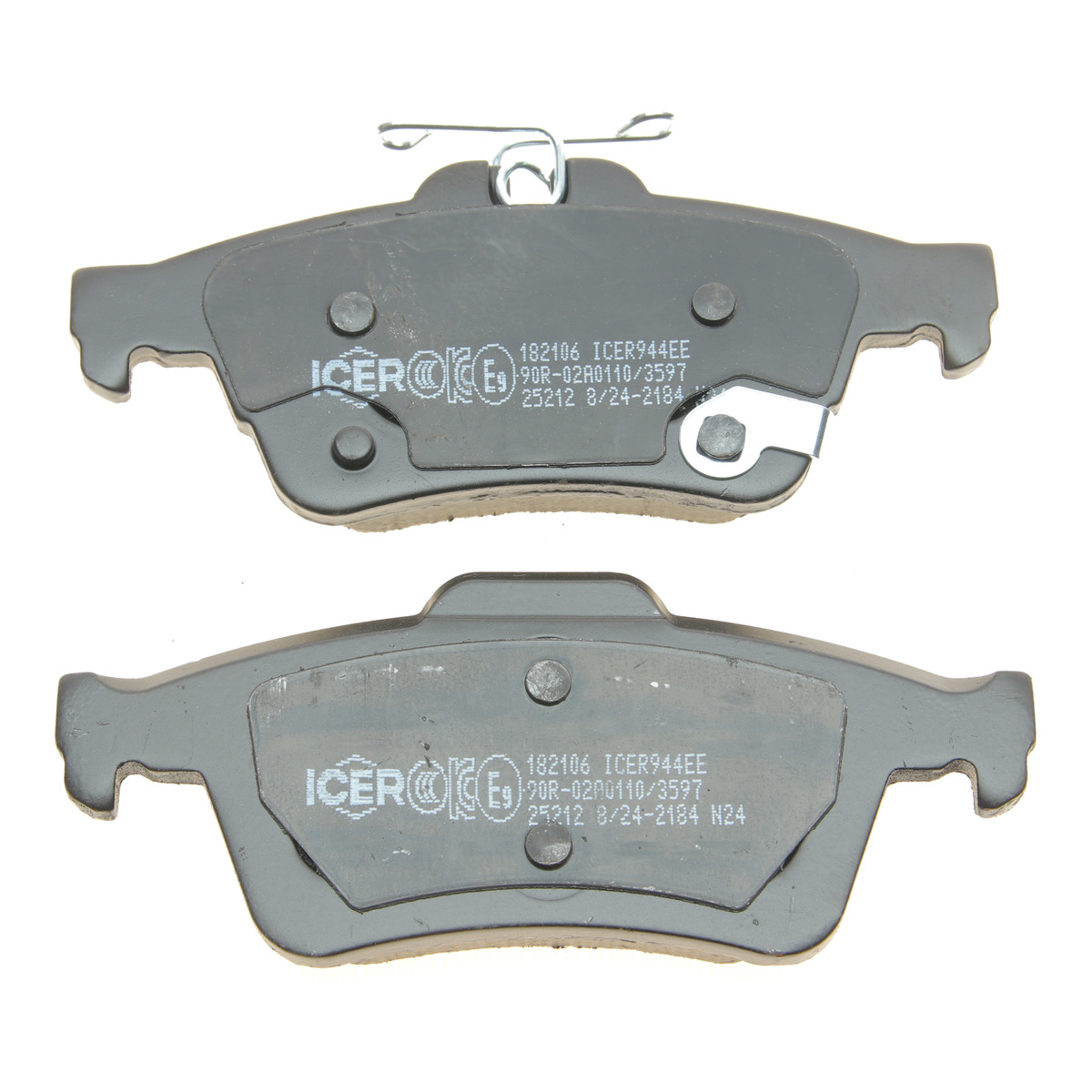 Колодки гальмівні (задні) Ford C-Max/Focus/Kuga/Transit Connect 10-/Citroen C4 09-/Volvo 04- Icer
