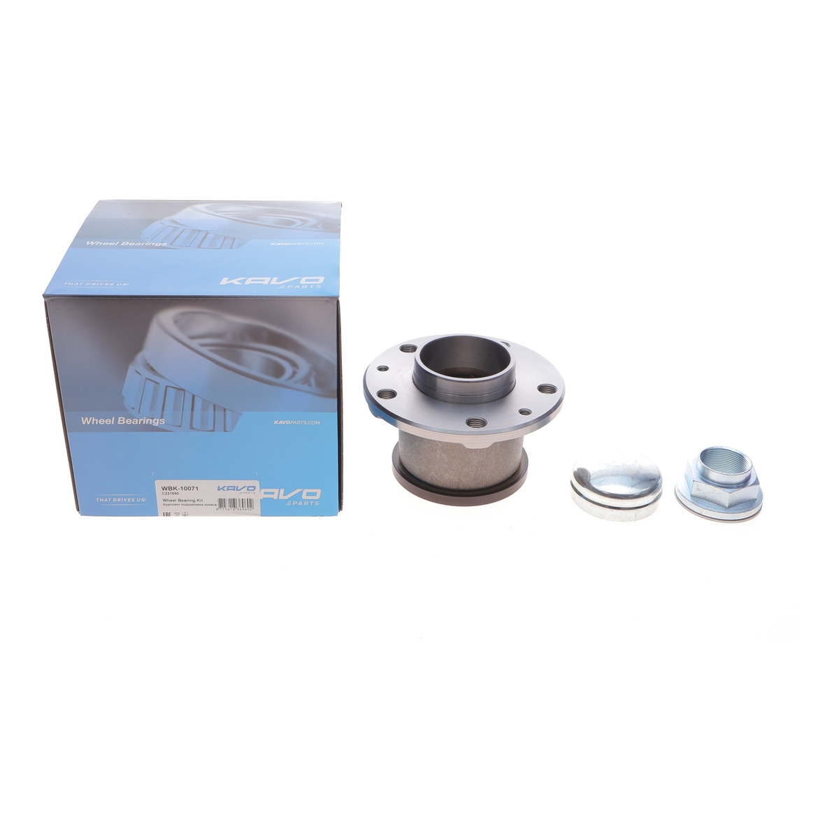 Підшипник маточини (задньої) Fiat Ducato/Citroen Jumper/Peugeot Boxer 06- (+ABS) KAVO PARTS