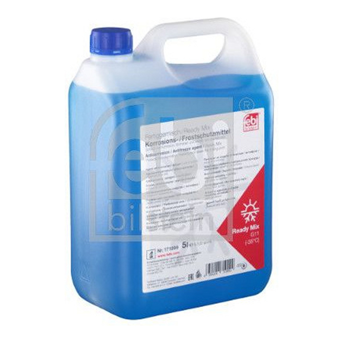 Антифриз (синий) Readymix G11 (-35°C готовый к применению) (5L)
