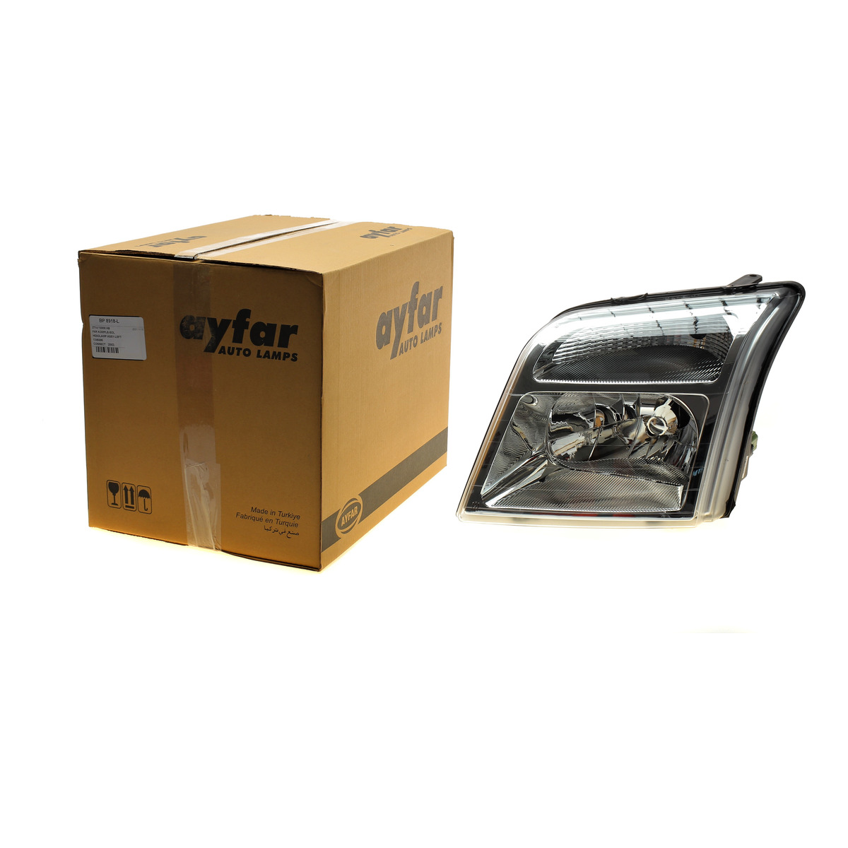 Фара (L) Ford Transit Connect 02-13 (електро) DP