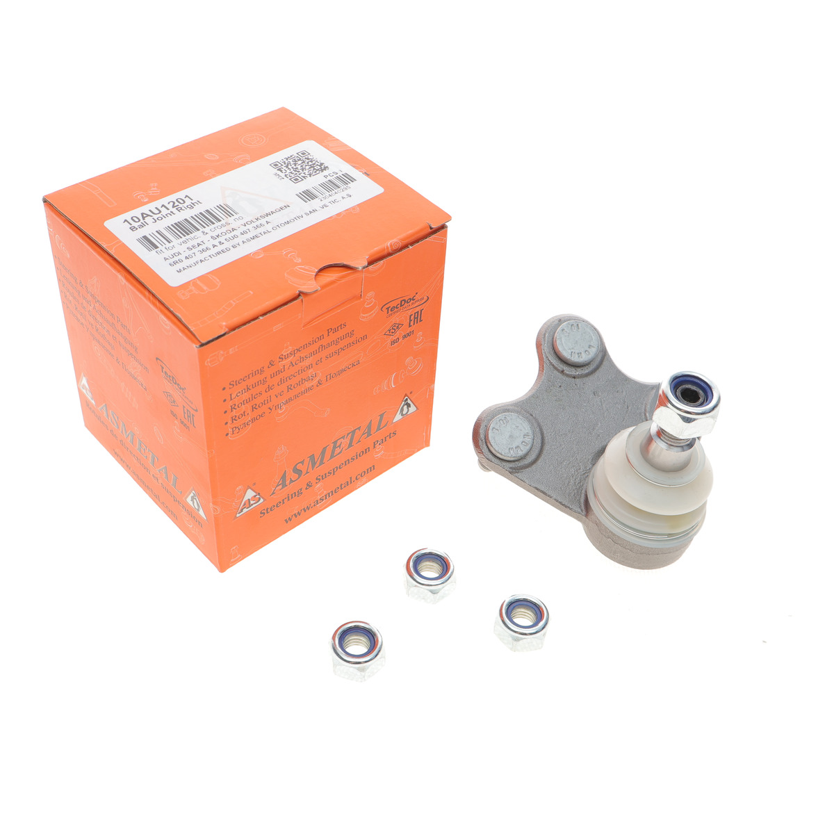 Опора кульова (передня/знизу/R) VW Polo/Skoda Fabia 1.0-2.0 99- ASMETAL