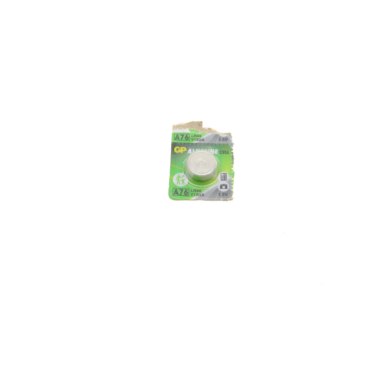 Батарейка GP Alkaline LR44 (A76F-U10) (1.5V) (1шт) GP