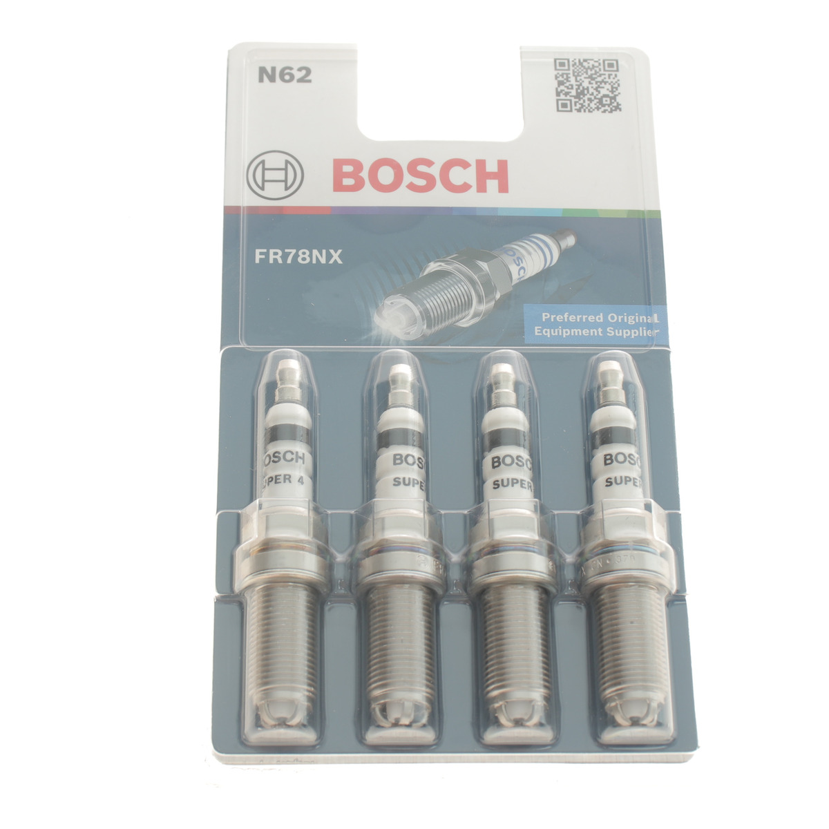 Свічка запалювання Peugeot Expert/Partner 1.6/2.0i 00- (к-кт 4 шт) Bosch