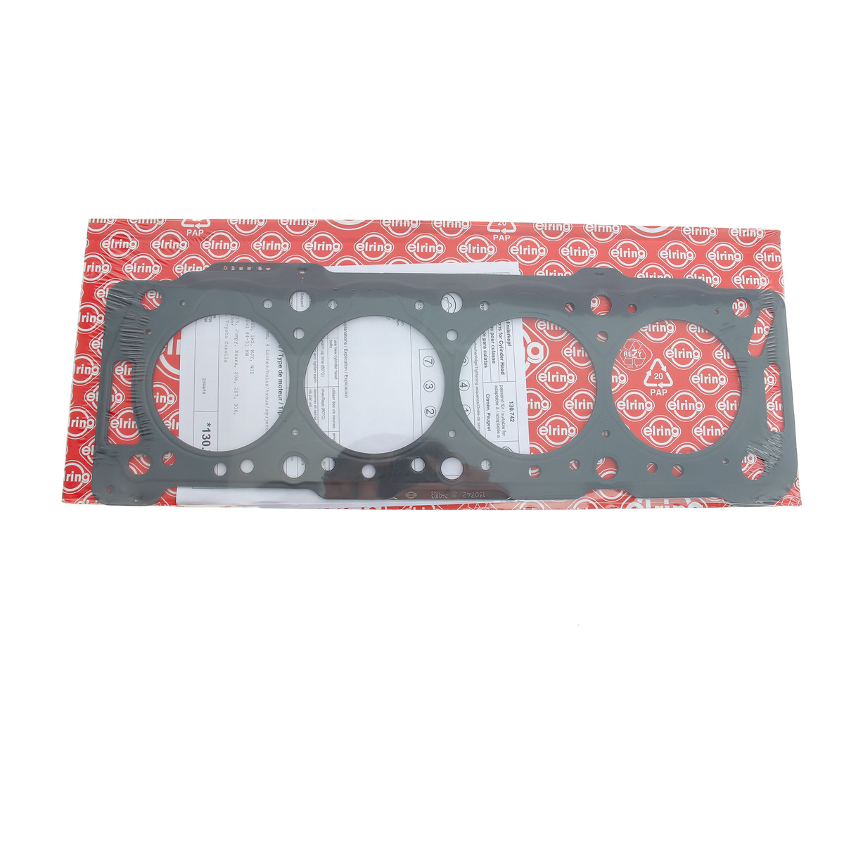Прокладка ГБЦ Citroen Berlingo/Fiat Scudo 1.9D 98-06 (4 метки) (1.62mm)