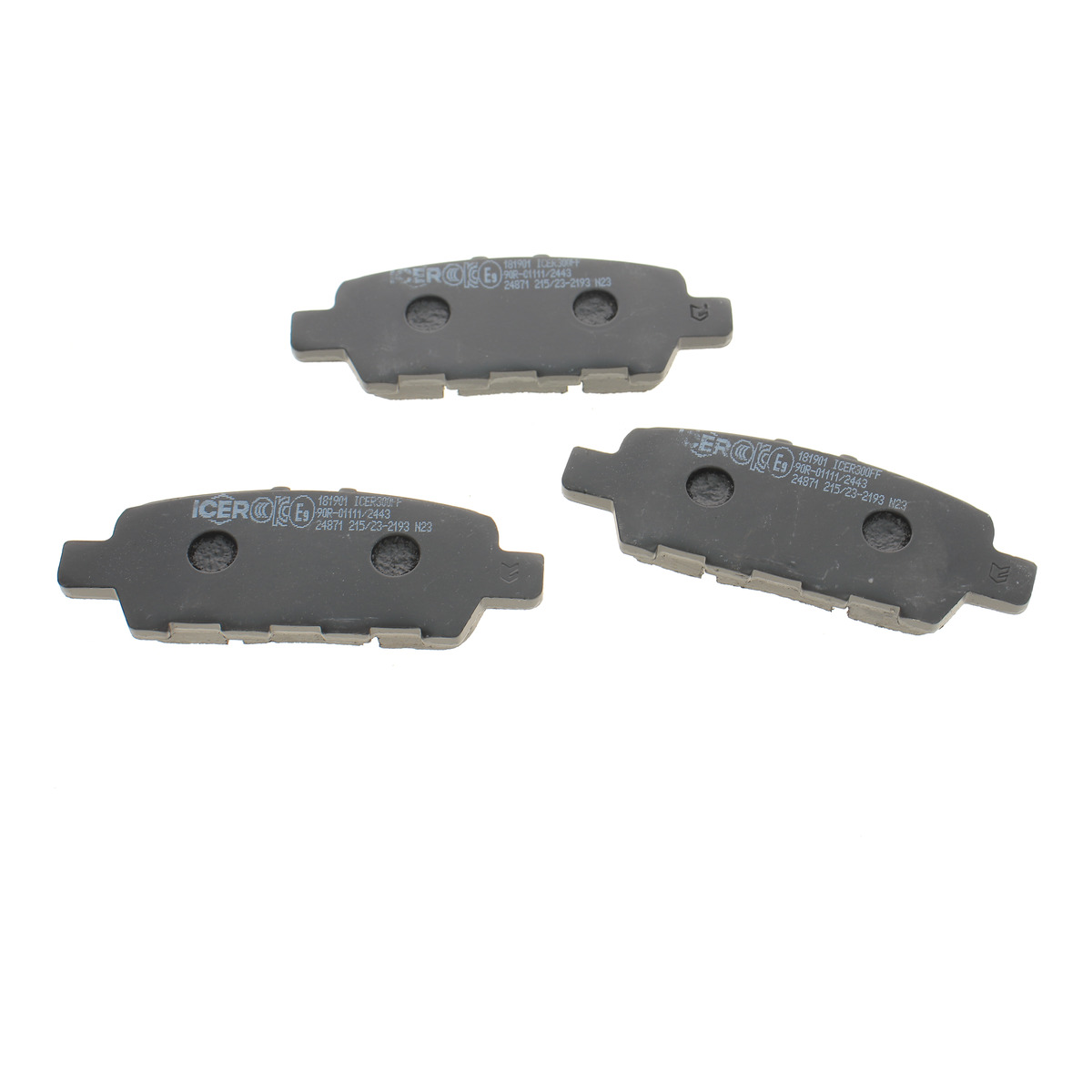 Колодки гальмівні (задні) Nissan Rogue 07-13/Juke/Murano 08-/X-Trail 13-/Suzuki Grand Vitara 05- Icer