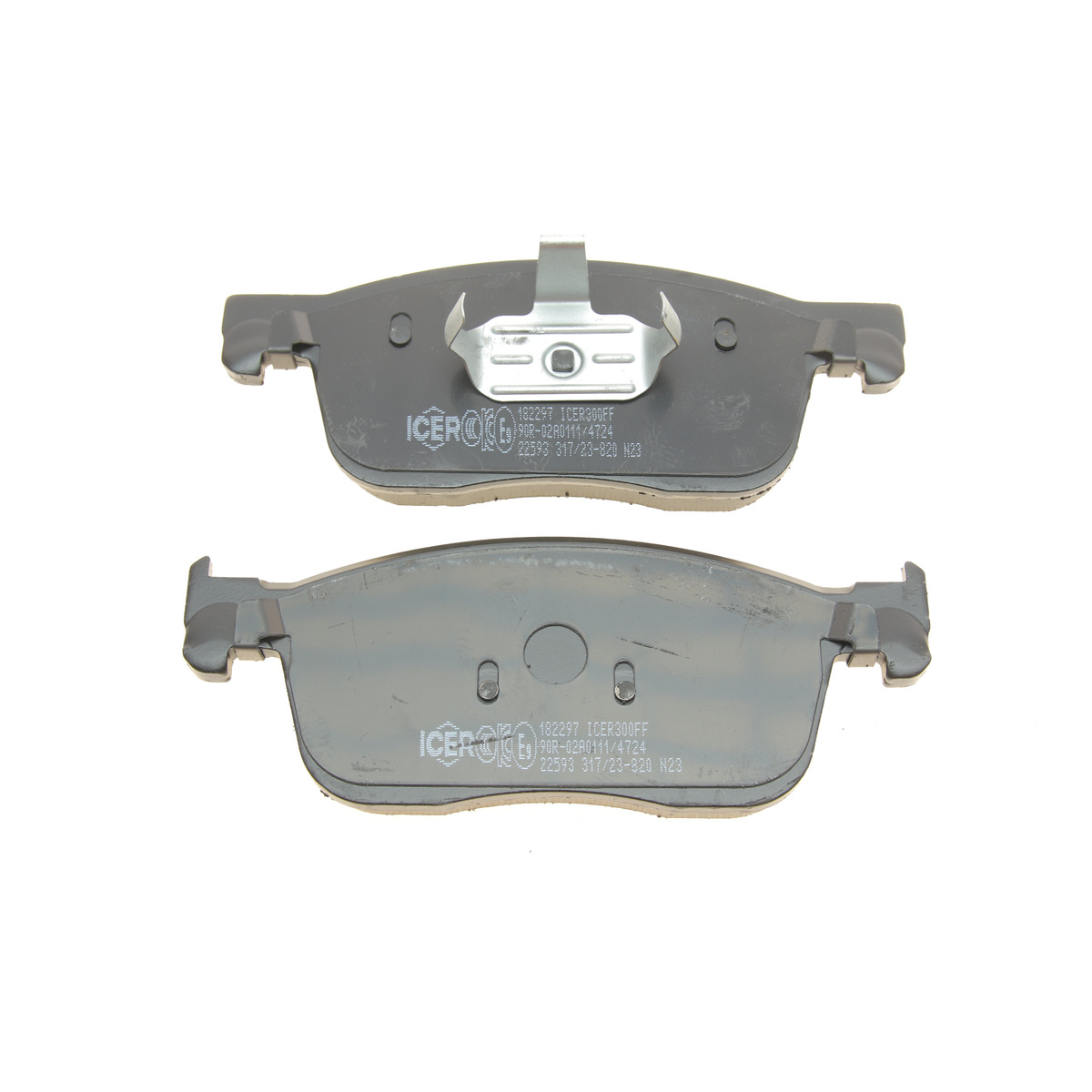 Колодки гальмівні (передні) Citroen Jumpy/C4/Peugeot Expert 16-/Opel Vivaro 19-/Fiat E-Scudo 22- Icer