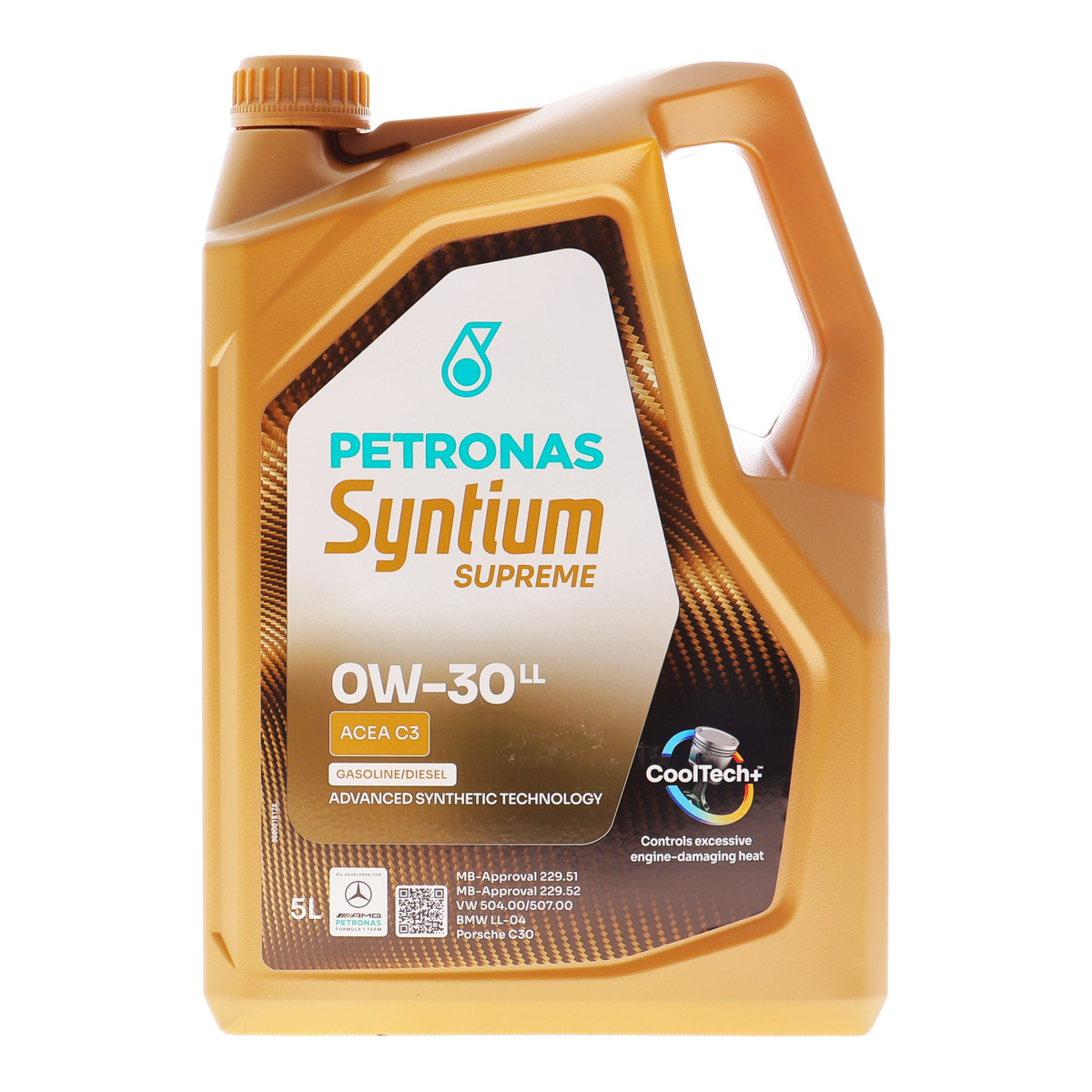 Масло 0W30 SYNTIUM SUPREME LL (5L) (RN0700/MB 229.51/MB 229.52) (ACEA C3) з-на для 70662M12EU