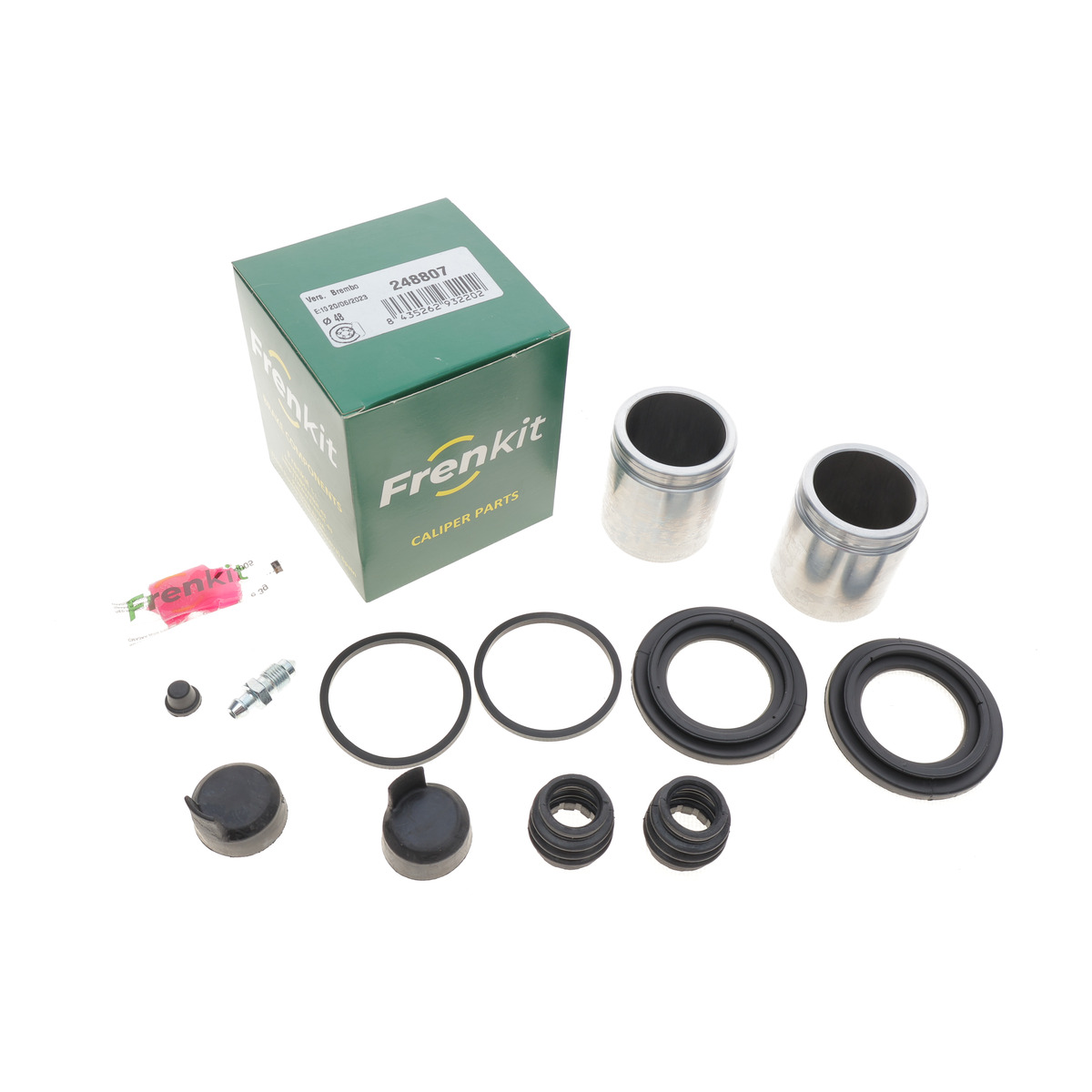 Ремкомплект супорта (переднього) Renault Master 10- (d=48mm) (+2 поршня) (Brembo) Frenkit