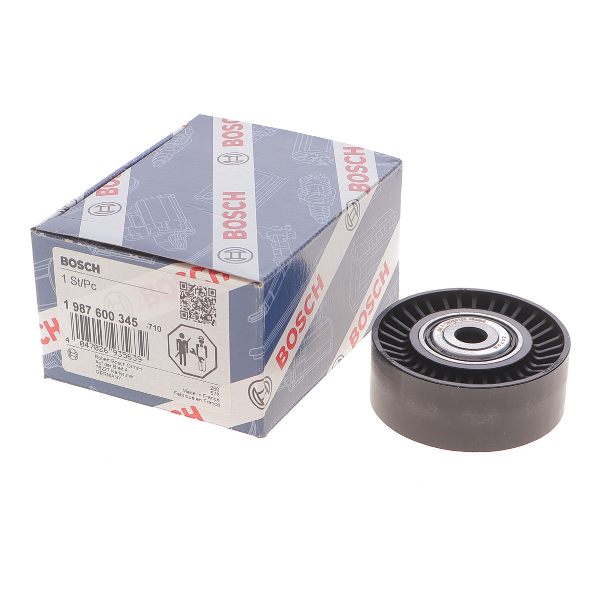 Ролик генератора Citroen Jumper/Peugeot Boxer 2.0/2.2 BlueHDi 15- (паразитний) (70x26) Bosch