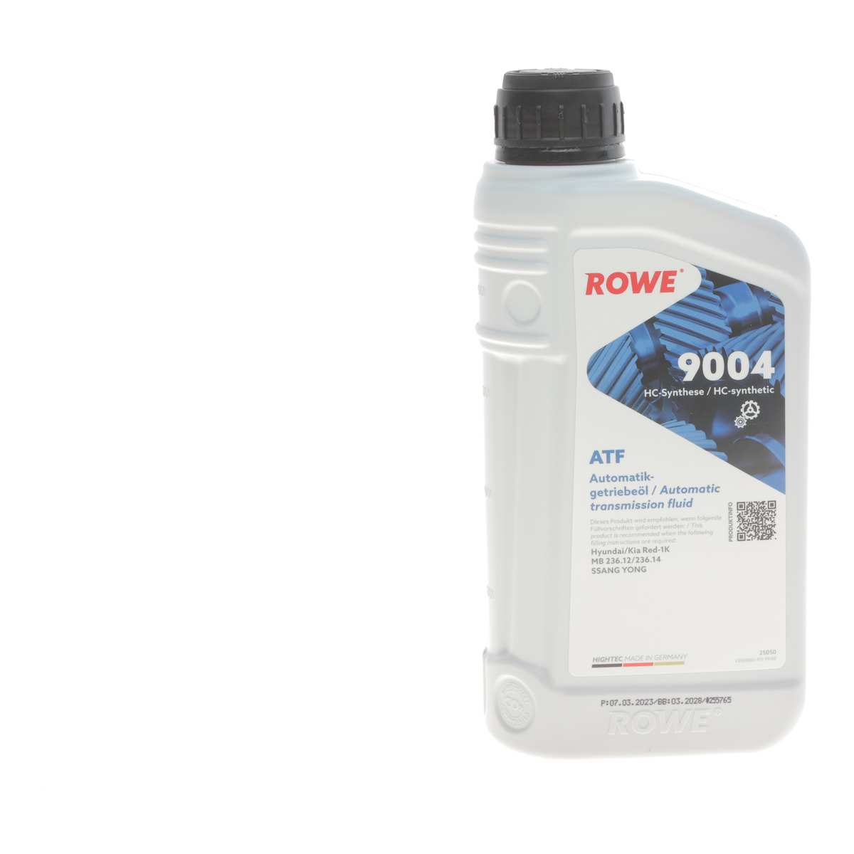 Олива HIGHTEC ATF 9004 (1L) MB 236.12/MB 236.14 (червоний) ROWE