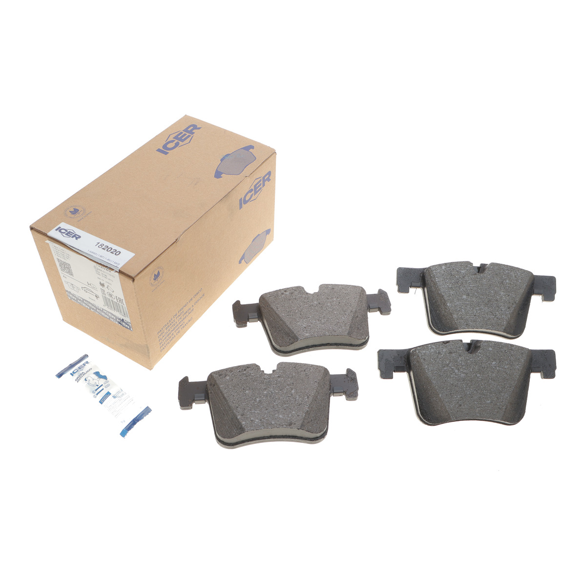 Колодки гальмівні (передні) BMW 1 (F20-21)/2 (F22/F87/F45-46)/3 (F30-31/F34/F80)/4 (F32/F36)/X3 11- Icer