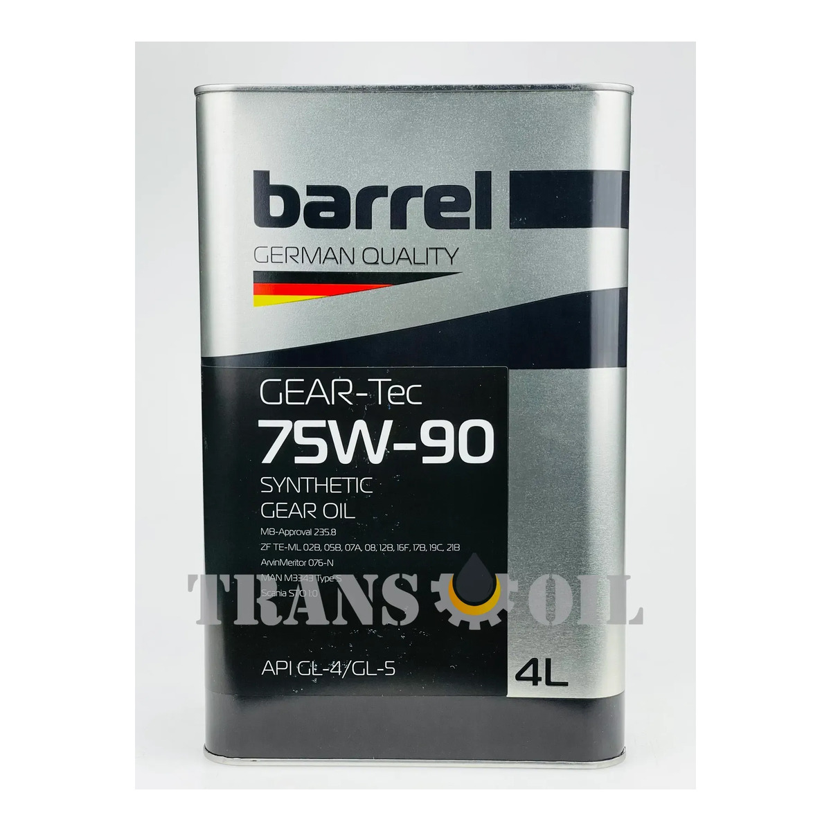 Олива трансмісійна Barrel Gear-Tec 75W-90 4л.
