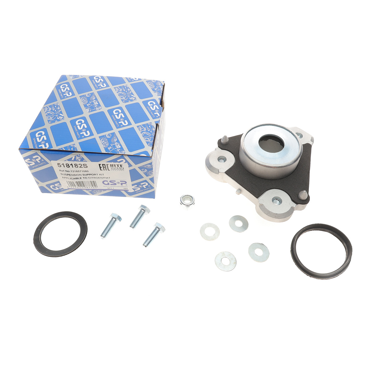 Подушка амортизатора (переднего) + подшипник Fiat Ducato 06- (R)