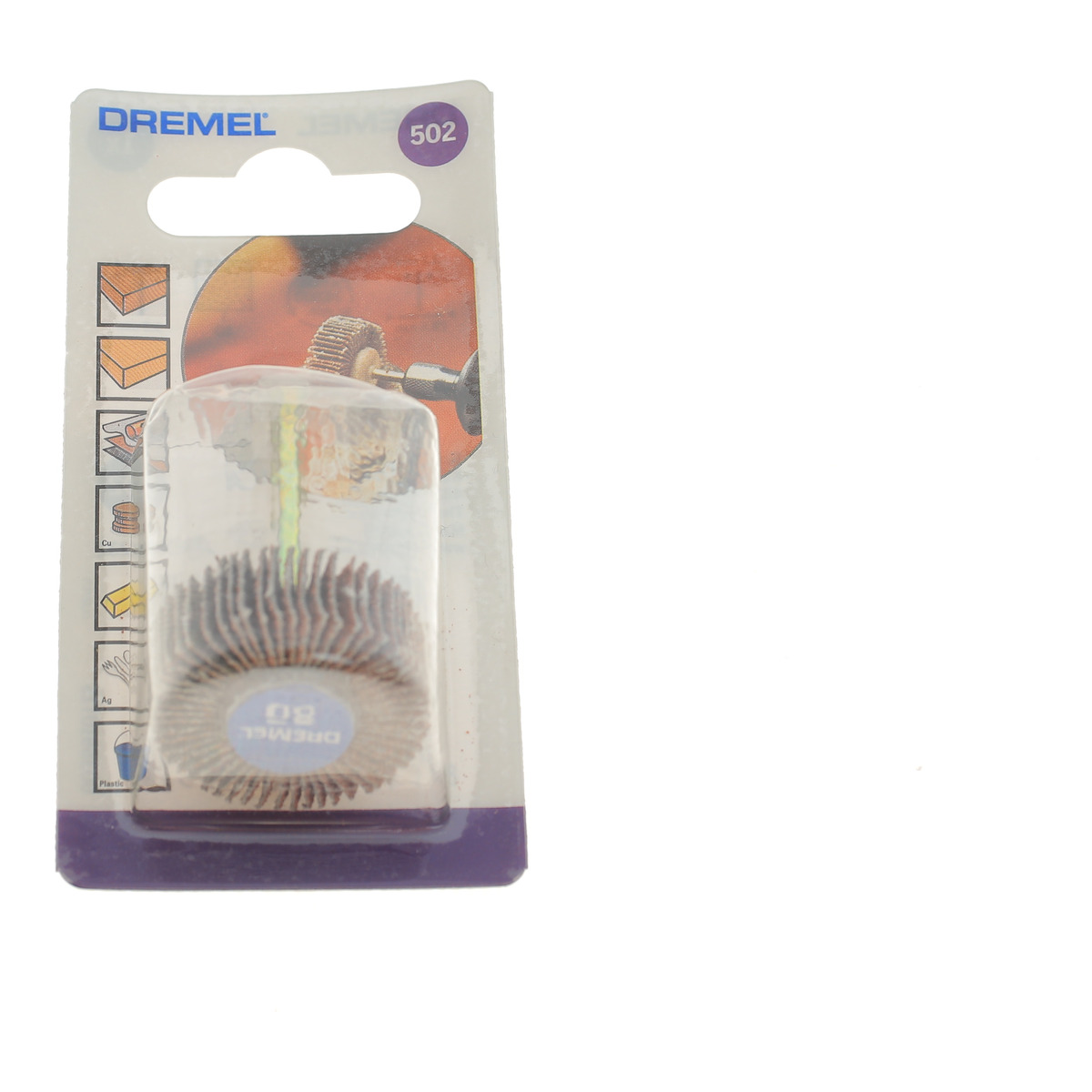 Насадка шліфувальна Dremel 9,5 мм P80 Bosch