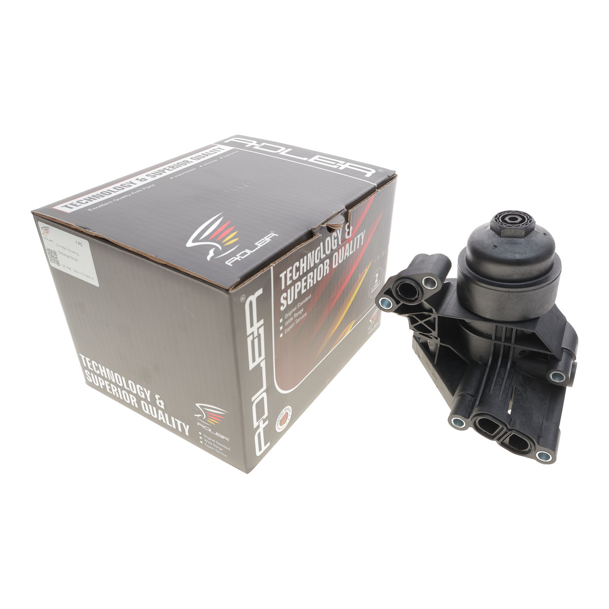 Корпус фільтру масляного (з радіатором) VW Golf/Caddy/Crafter 2.0TDI 15-/Audi A3/Q2 1.6/2.0 TDI 15- Adler