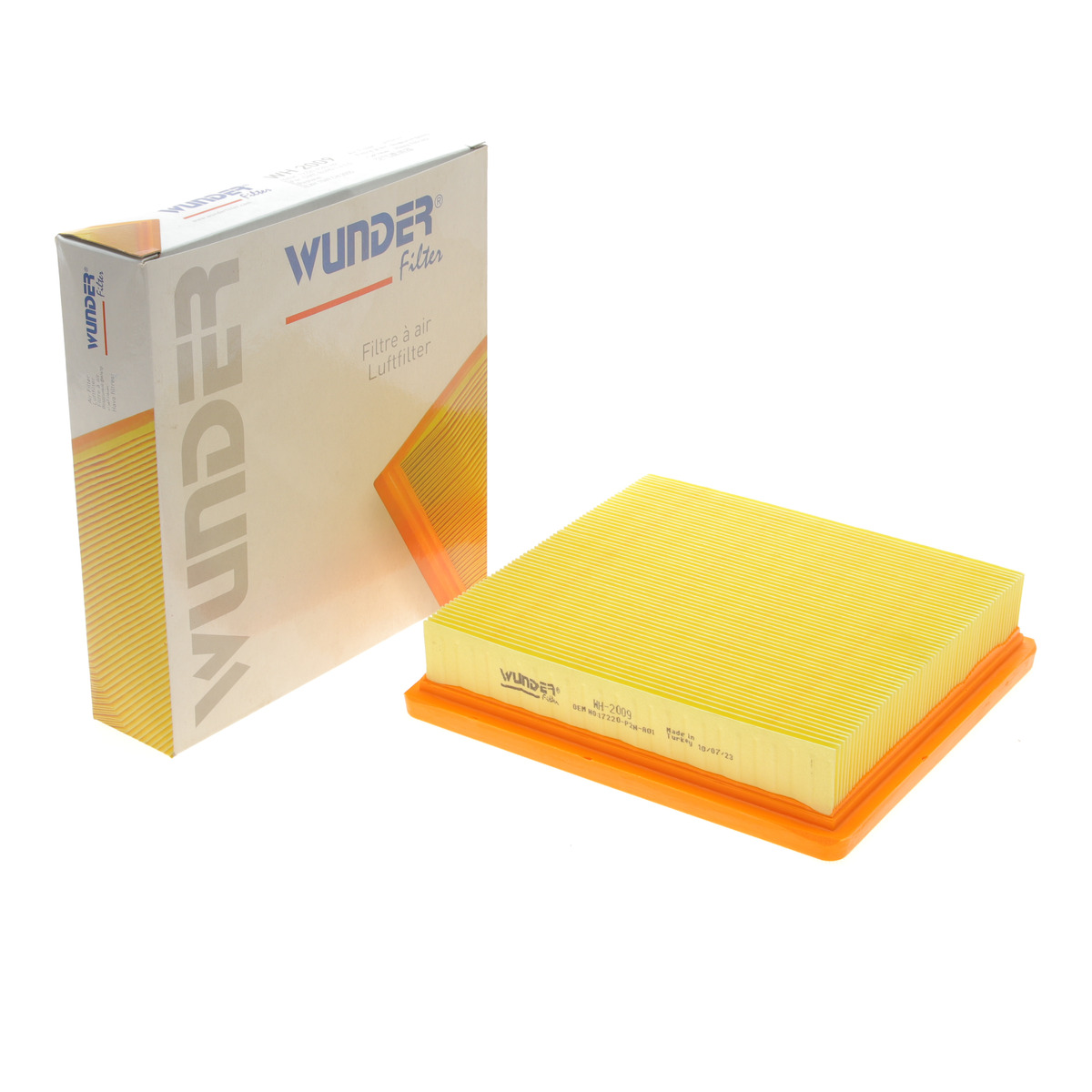 Фільтр повітряний Honda Civic 1.6 VTi/CR-V 2.0 16V 91-02 Wunder Filter