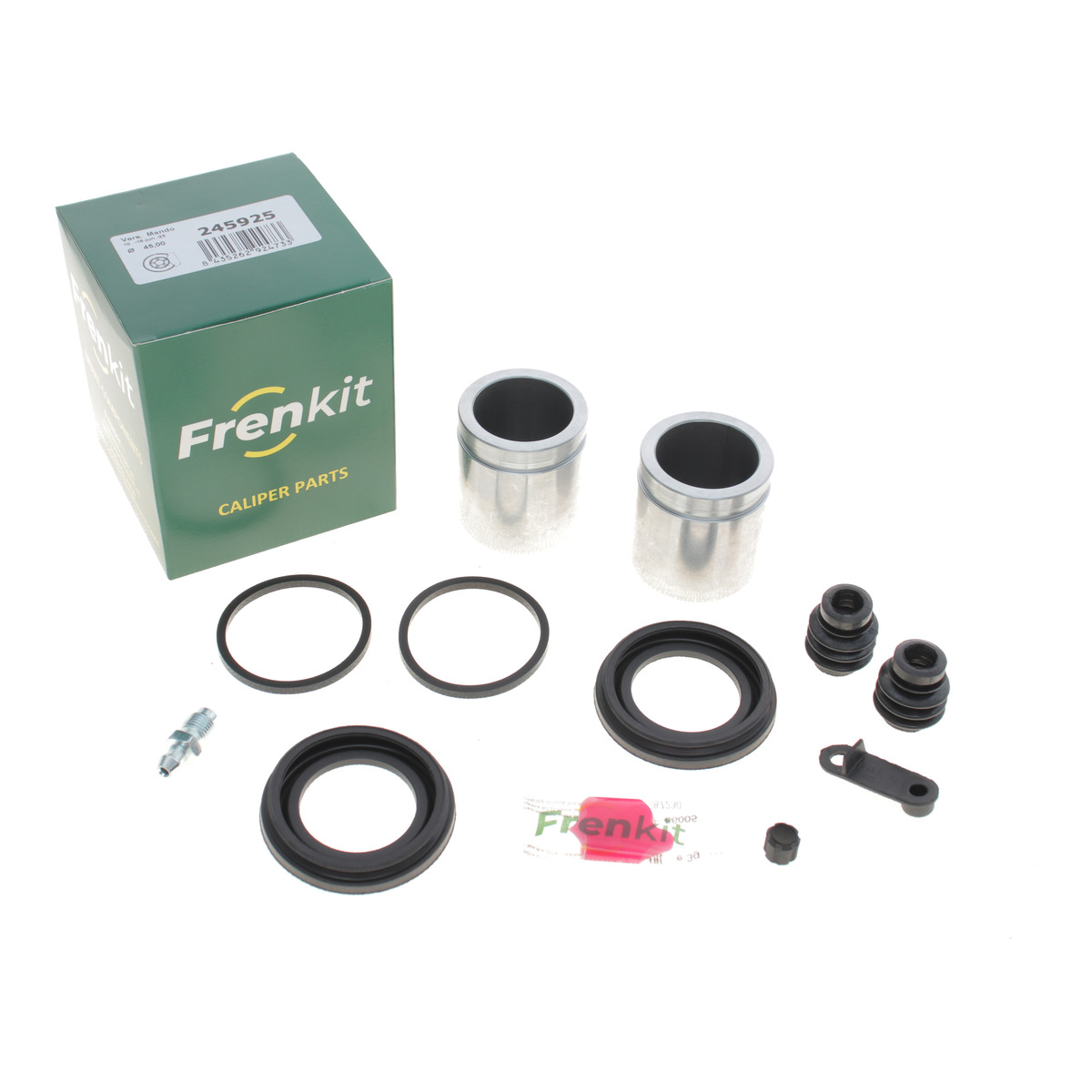 Ремкомплект супорта (переднього) Hyundai Santa Fe/Kia Sorento 06- (d=45mm) (+2 поршня) (Mando) Frenkit