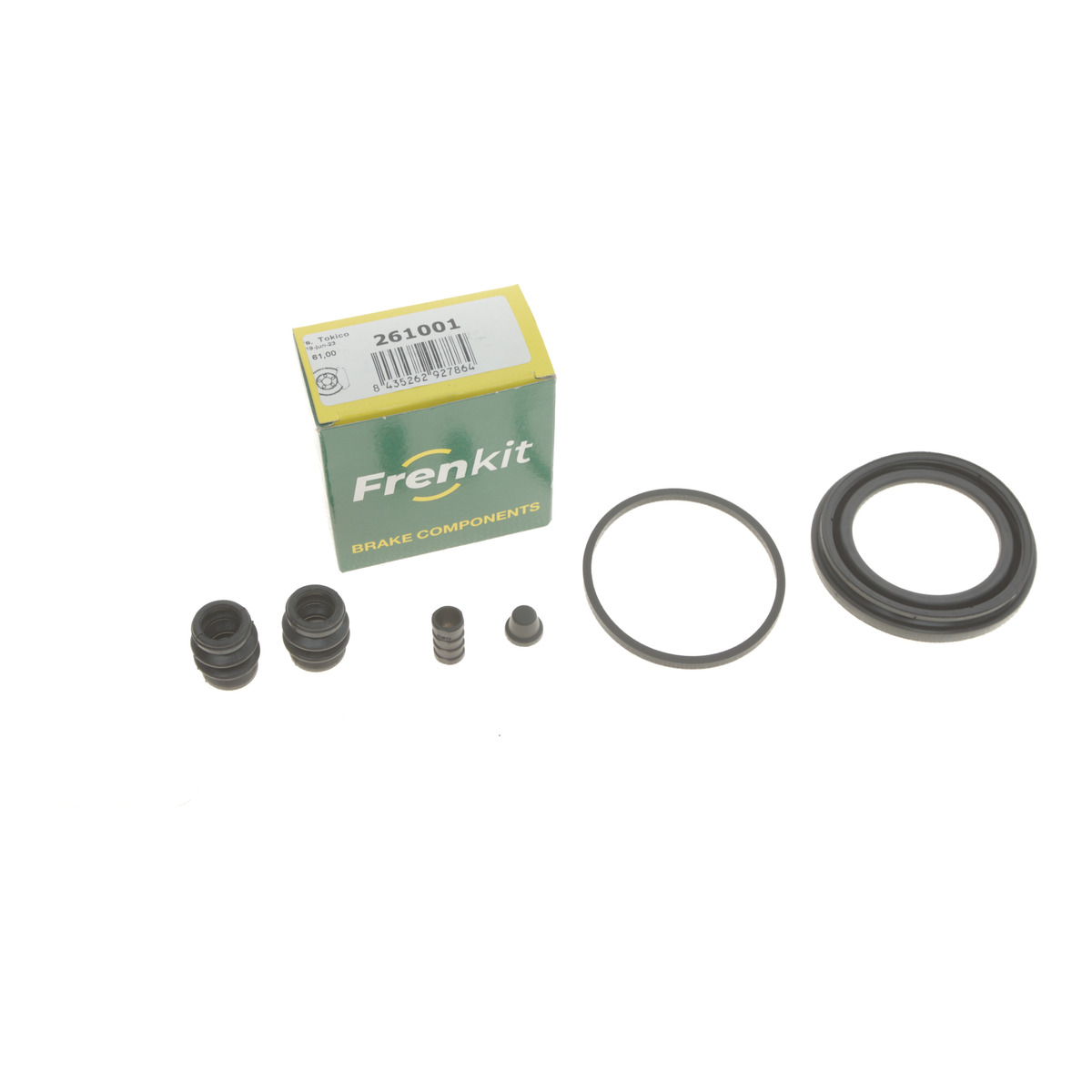 Ремкомплект супорта (переднього) Mitsubishi L200/Nissan NV 200 05- (d=61mm) (Tokico) Frenkit