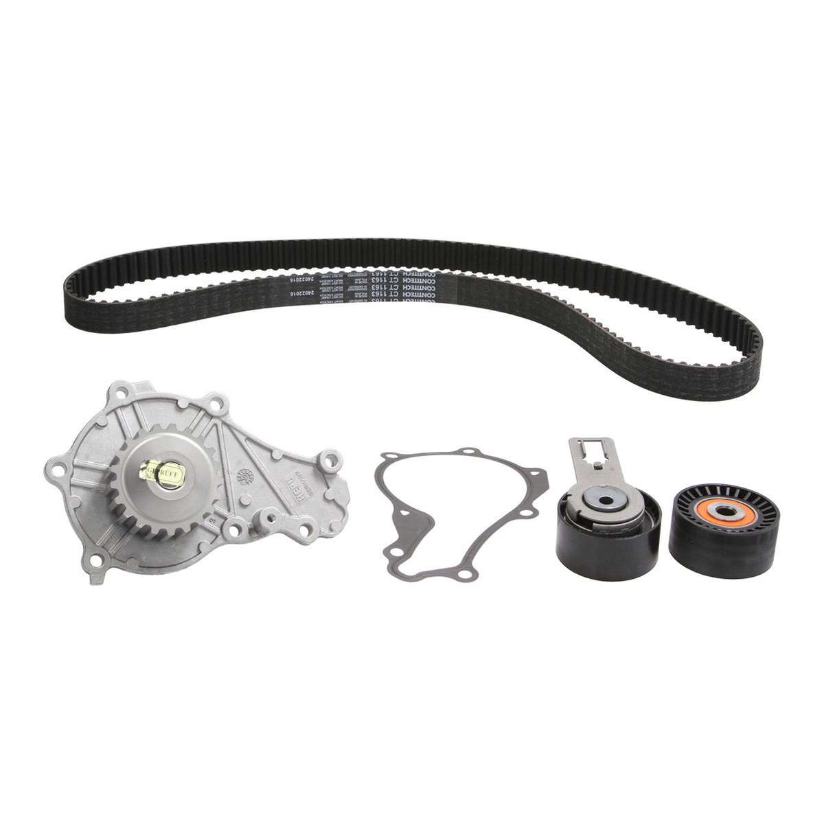 Комплект ГРМ + помпа Citroen C3/Peugeot 207/208 1.4 HDi 09-/Ford Fiesta 1.4/1.5TDCi 10-(139x25.4) HEPU