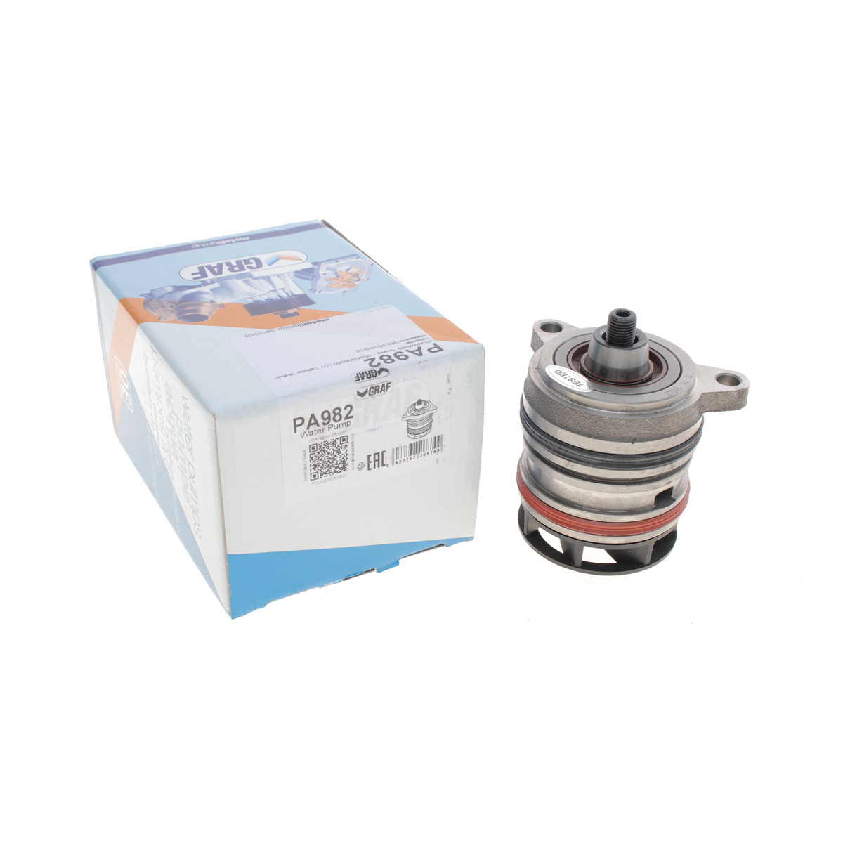 Помпа води VW T5/Multivan V/Touareg 2.5TDI/R5 TDI 03-10 (B/B) (7 лоп) GRAF