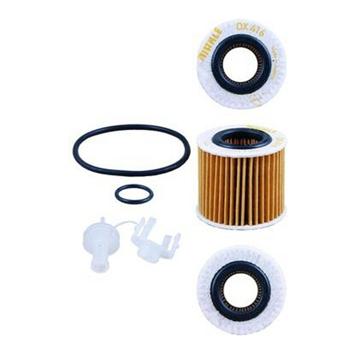 Фільтр масляний TOYOTA COROLLA(_E15_, _E14_) 1.3 (NRE150) 2006.10 - 2018.12 MAHLE (OX416D2) Mahle