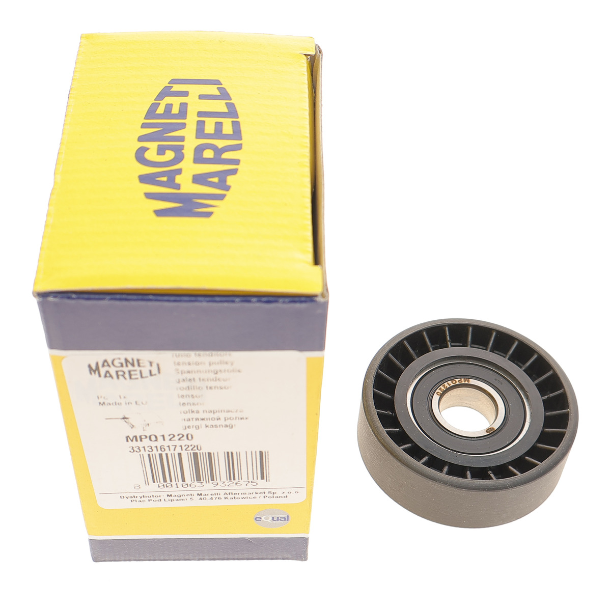 Ролик генератора Hyundai Accent/I10/I20/I30/I40 1.5-1.6 CRDI 05- (натяжной)