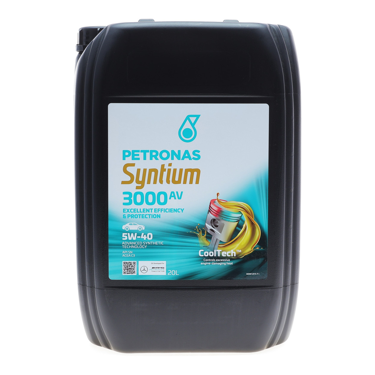 Масло 5W40 SYNTIUM 3000 AV (20L) (VW 505.00/505.01/MB 229.51/RN0700/RN0710) (з-на на 71242R41EU)