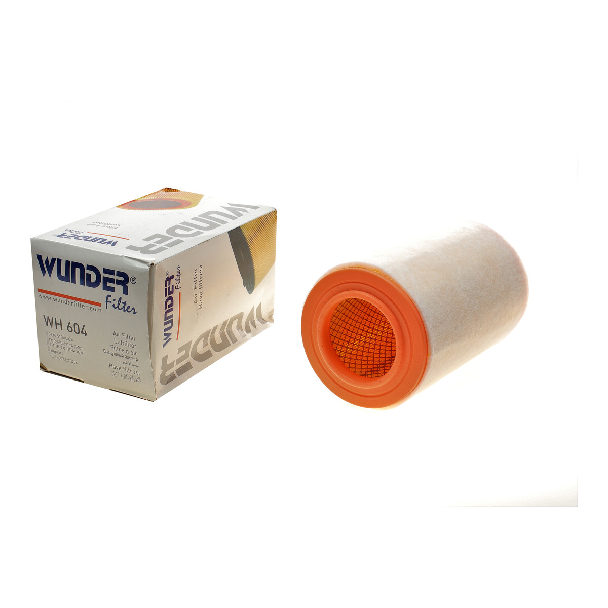 Фільтр повітряний Alfa Romeo Giulietta 1.4TB/ 2.0 JTDM 10- Wunder Filter