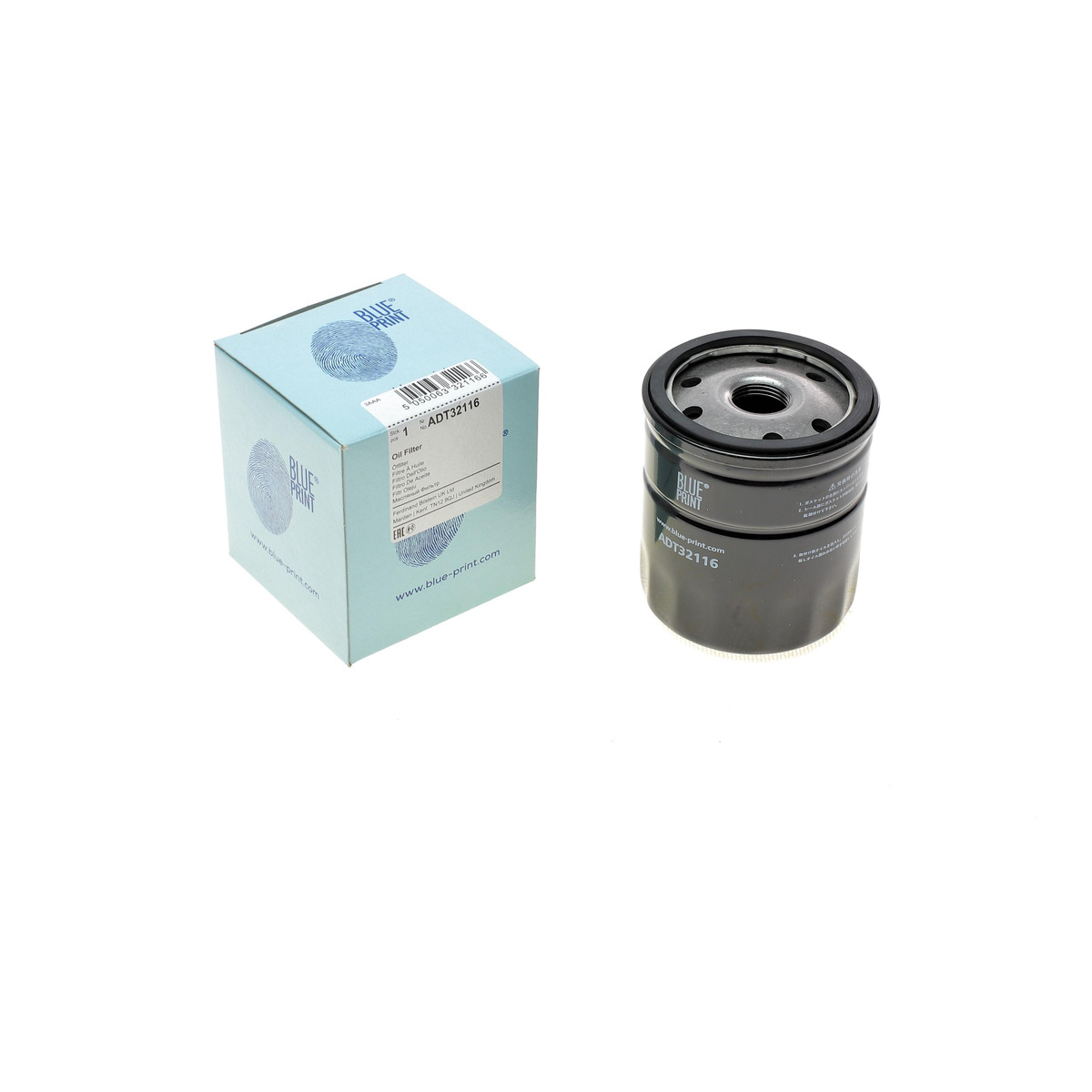 Фільтр масляний Citroen Berlingo/Peugeot Partner/Fiat Scudo 1.8/1.9D/1.4i/1.8i 96-99 Blue Print