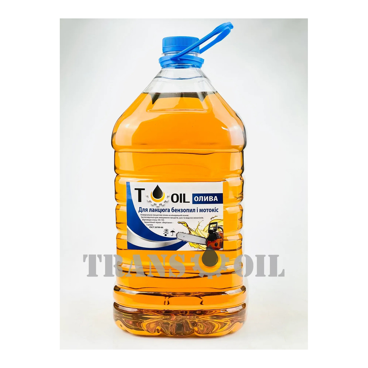Ланцюгова олива T-OIL (для бензопил та мотокіс) 4,5 л