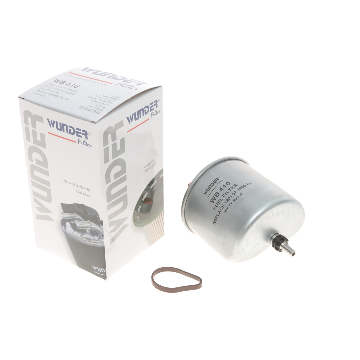 Фільтр паливний Citroen Berlingo 1.6 HDi Wunder Filter