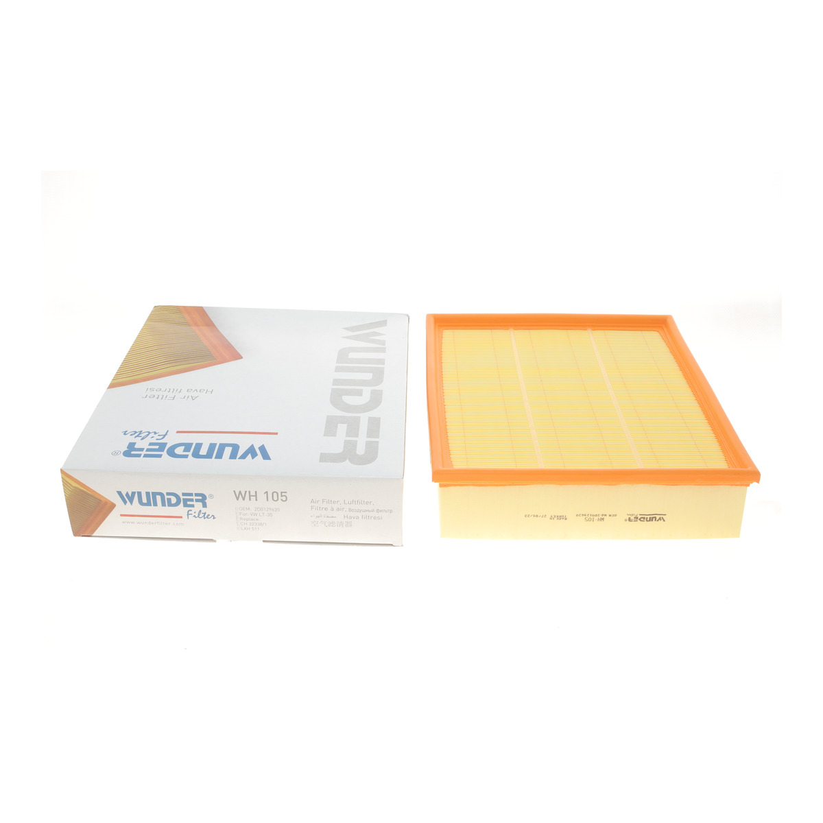 Фільтр повітряний MB Sprinter/VW LT 96-06 Wunder Filter