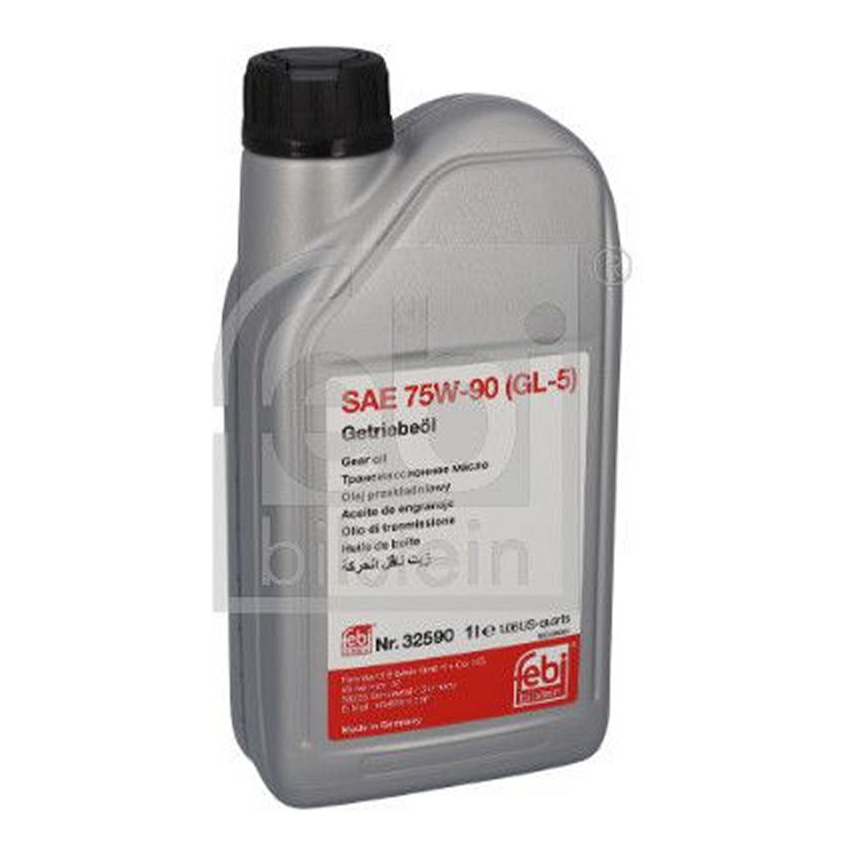Олива 75W90 GL-5 (1L) (Sprinter/LT/Crafter/T5/4 motion) Febi Bilstein