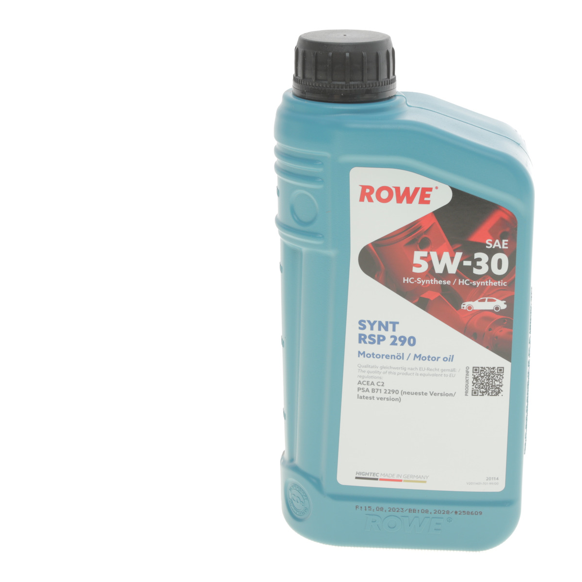 Олива 5W30 HIGHTEC SYNT RSP 290 (1L) (PSA B71 2290) (ACEA C2) ROWE