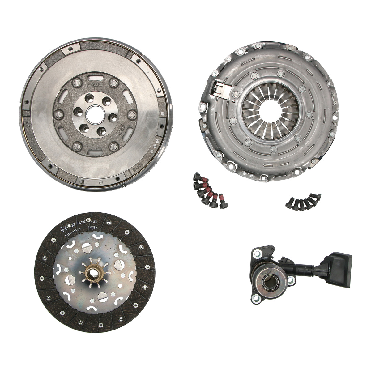 Демпфер + комплект зчеплення Citroen C4/Peugeot 3008/5008/508 1.6 HDi 10- Valeo