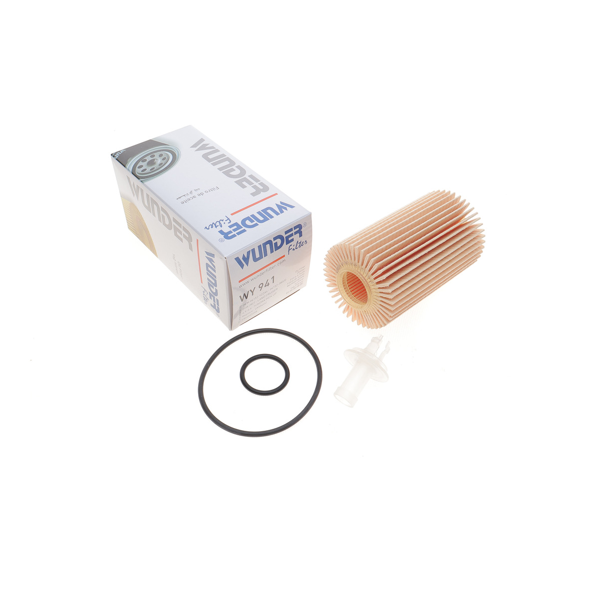 Фільтр масляний Toyota Land Cruiser 4.5D/4.6i 08- Wunder Filter