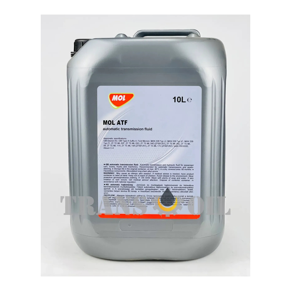 Олива для АКПП та ГУР MOL ATF 10л