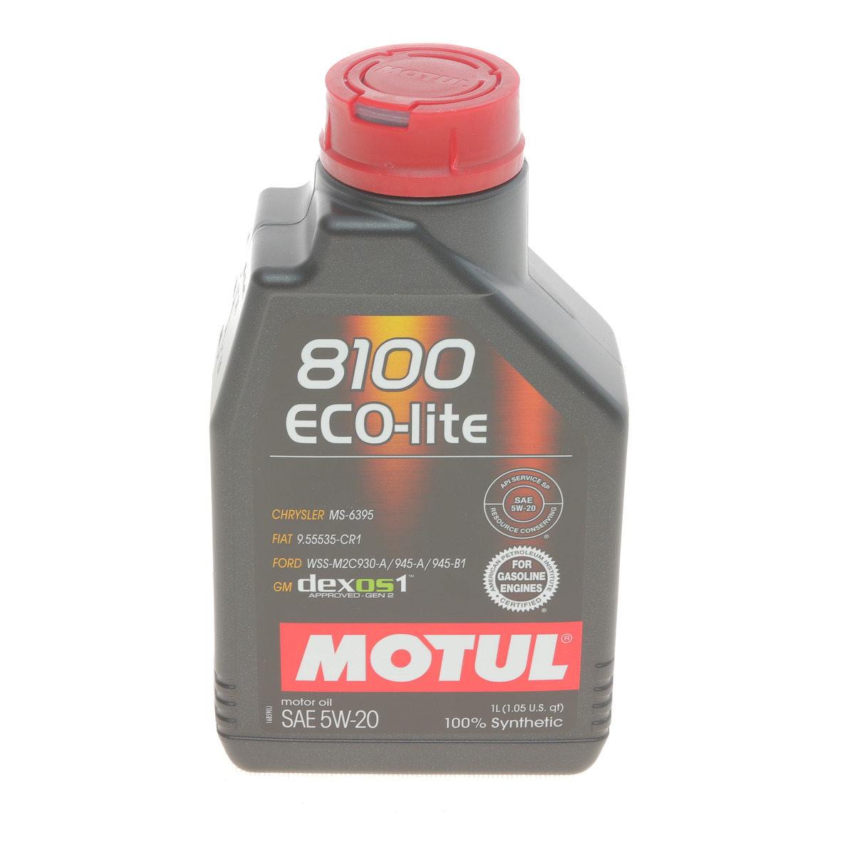 Олива 5W20 8100 Eco-lite (1л) (GM dexos1 GEN3/M2C 930-A/M2C 945-A) (109102) Motul