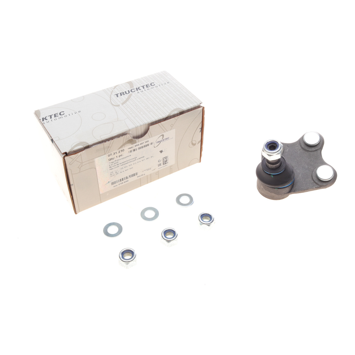 Опора кульова (передня/знизу/L) Audi A1 10-/Seat Ibiza 02-15/Skoda Fabia 99-14/Rapid 12-/VW Polo 01 TRUCKTEC Automotive