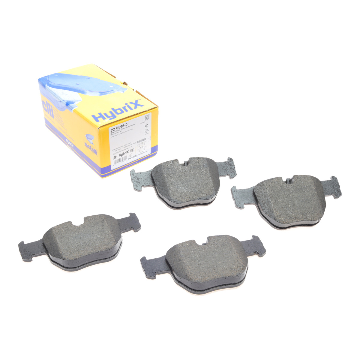 Колодки гальмівні (передні) Land Rover Range Rover III 02-12 Metelli