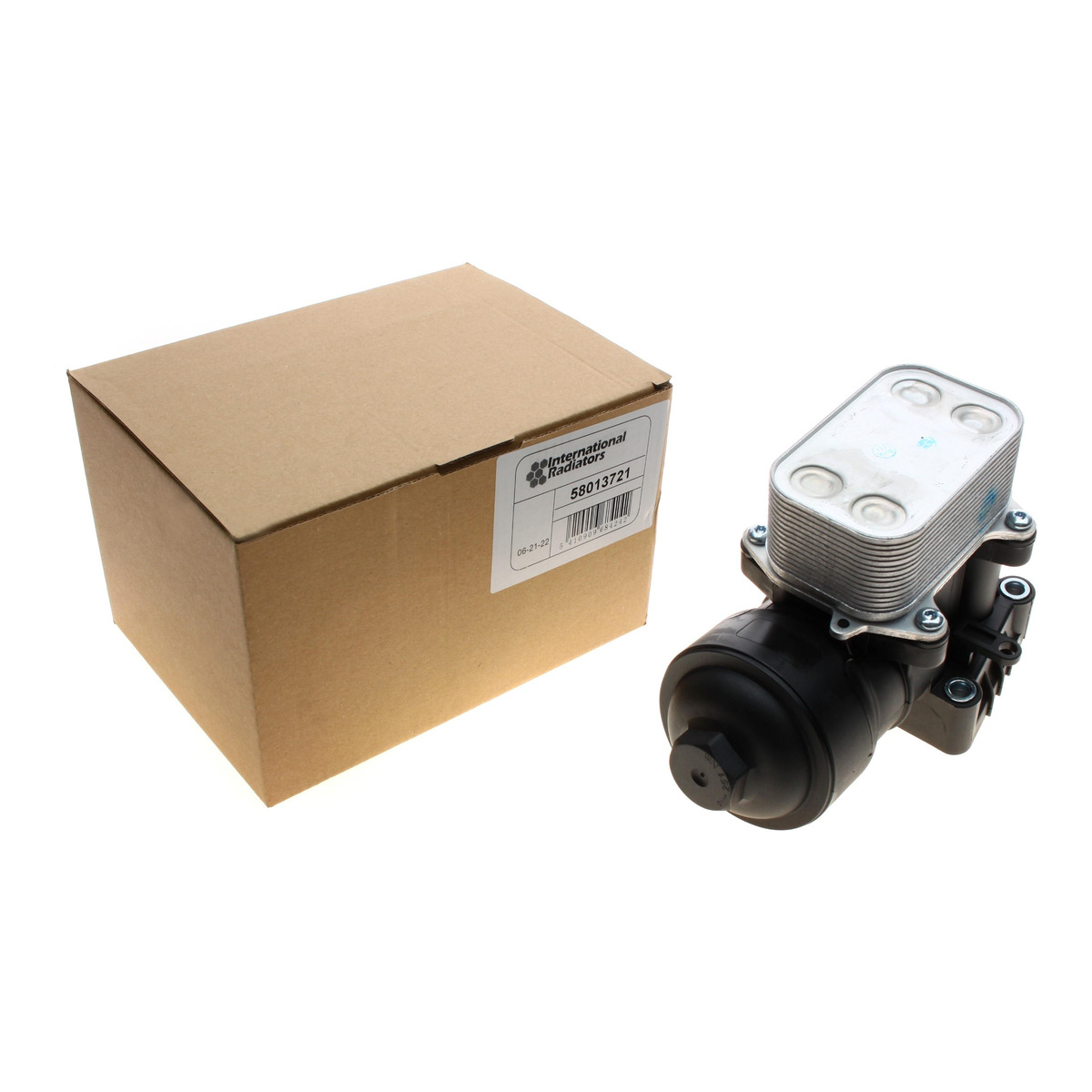 Корпус фільтра масляного (з радіатором) VW Caddy III/Crafter/T5 (теплообмінник) Van Wezel