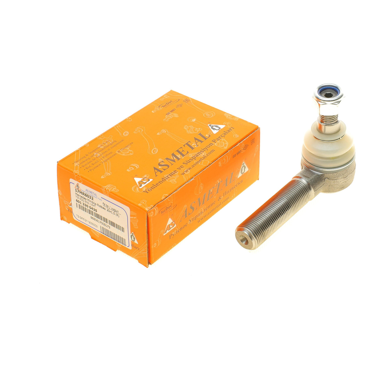 Наконечник тяги рульової (R) MB 207-310D (d=20mm) (Etalon продольна тяга) ASMETAL
