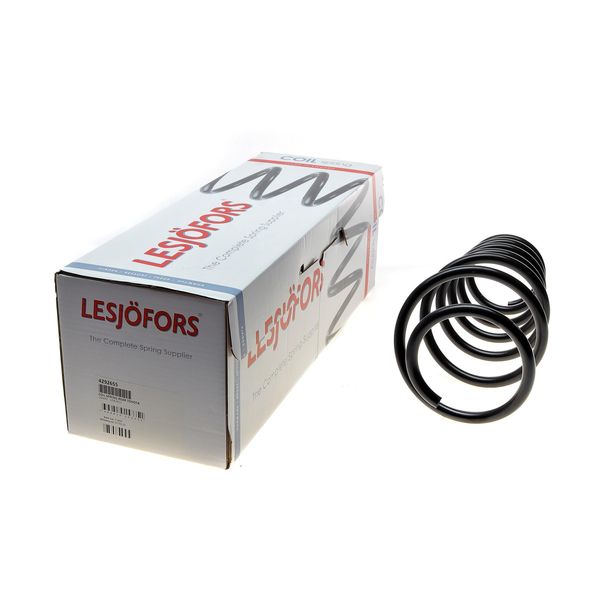 Пружина (задня) Toyota Camry (_V4_) 2.4/3.5 06-11 (седан) Lesjofors