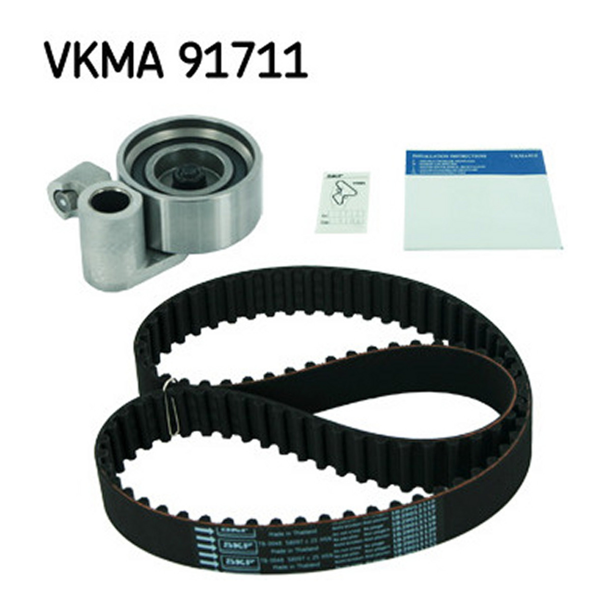 Комплект ГРМ (ремінь + ролик) TOYOTA AVENSIS, CAMRY, DYNA, FORTUNER, HIACE / COMMUTER V, HIACE IV, HIACE V, HILUX VI, HILUX VII, LAND CRUISER, LAND CRUISER 90, LAND CRUISER PRADO 2.0D-3.0D 02.00-