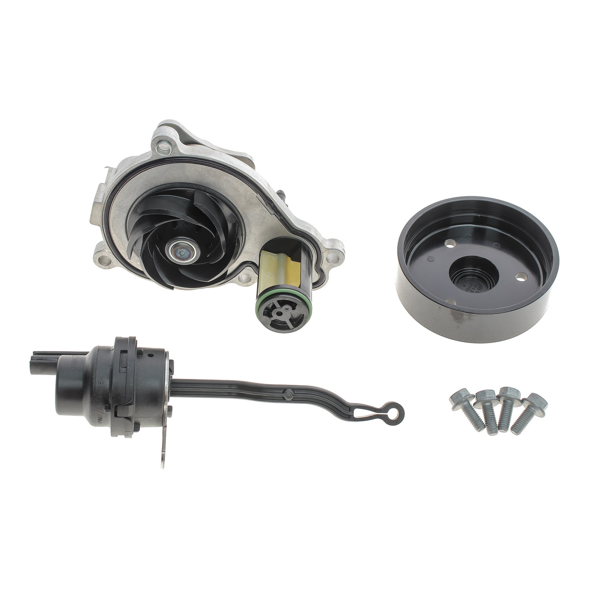 Помпа воды BMW 1/2/3/4/5/6/7/X3/X4 1.5d B37 / 2.0i B46/B48 / 1.6i B48 15- (R/B) (6 лоп) (switchable)