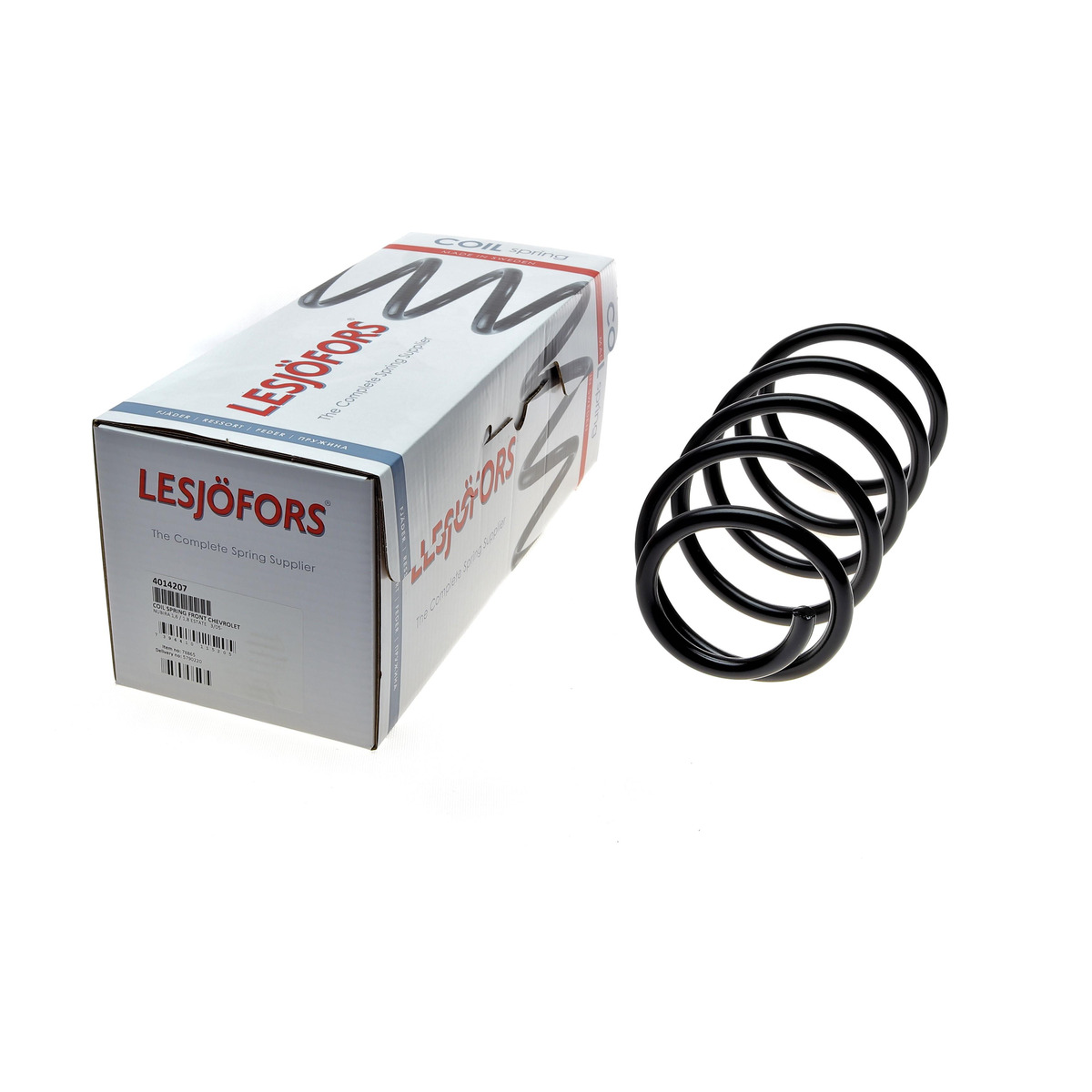 Пружина (передня) Chevrolet Nubira 1.6/1.8 05-11 (універсал) Lesjofors